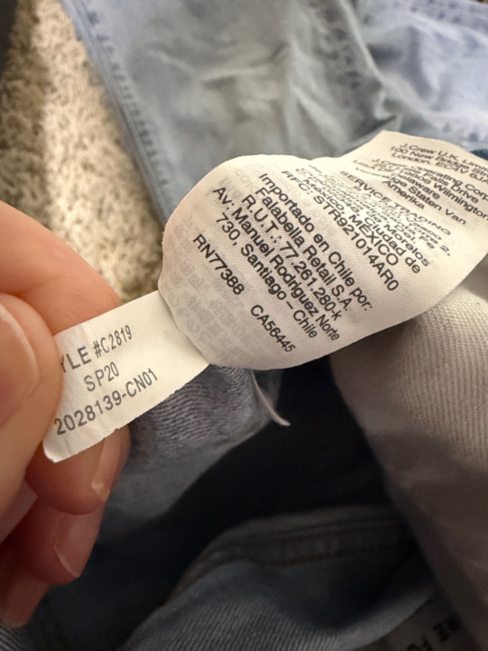Madewell sz 28 THE PERFECT VINTAGE JEAN high rise Light Wash Blue Denim Pants - Picture 10 of 16
